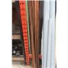 Image 2 : Copper Pipe Various Lengths Up to 12' L , Mainly 1-2'' Diameter 