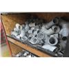 Image 1 : 2 Bins of Grey PVC Fittings 3'' - 4 1/2'' Diameter 