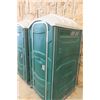 Image 2 : Poly John Canada Green Portable Toilet - No Urinal - Serial # 1632082 
