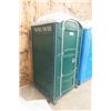 Image 2 : Poly John Canada Green Portable Toilet - Has Urinal - Serial # 1413092