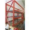 Image 2 : Pallet Racking 3 Uppers 8' High, 20 8' Cross Beams, and Mesh Paneling 