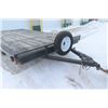 Image 2 : 2017 Excursion By Rainbow Flat Deck Bumper Hitch Trailer 16' x 8' Above Chassis with Stake Holder Ta