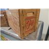 Image 2 : 2 Wood Crates - 1 is 7UP, 1 is Butter 