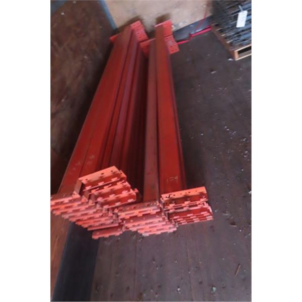34 Pieces of Pallet Racking Cross Beams 8'