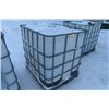 Image 2 : 250 Gal Poly Tub with Metal Cage 47'' x 45'' x 40'' 