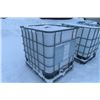 Image 2 : 250 Gallon Poly Tub with Metal Cage 47'' x 45'' x 40'' 