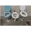 Image 1 : 3 Vintage Toilets - Standard, Ideal, Enware 