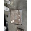 Image 1 : Very Old Copper and Wood Framed Toilet Tank 22''x18''x7'' - Will Need Work