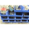 Image 2 : Large Assortment of Screws, Bolts, Fasteners, Washes, and Plastic Storage Bins 