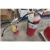 Image 1 : 2 Charged Fire Extinguishers Class ABC - Bigger One is Tyko with 2019 Inspection, Smaller One is Ame