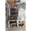 Image 4 : Pallet Lot of Assorted Pipe Hangers and Clamps, Stand Up Hangers and Clevis Hangers, Various Diamete