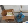 Image 1 : West Clean Mop Bucket and Mop, 10 Furnace Filters 16x24x2'' 