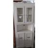 Image 1 : White China Cabinet Vintage