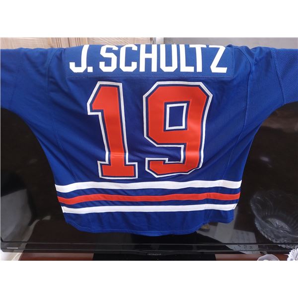 Edmonton Oilers Jersey #19 -  Schultz (Large)