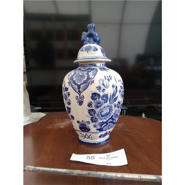 Decorative Ceramic Vase (Delft Handwork Holland)