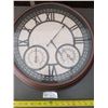 Image 1 : Thermometer & Barometer Clock