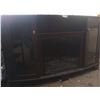 Image 1 : Electronic Fireplace Storage Cabinet