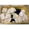 Image 2 : Large lot of reusable masks and bags, bin not included