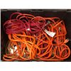 Image 1 : Bin of ext cords, and power bars