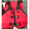 Image 2 : Group of four NRS adult White-Water Floater Jackets (damaged)