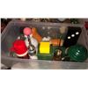 Image 2 : 7 Bins of assorted collectible - Includes Perfume bottles etc.