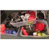 Image 1 : 5 Bins of assorted Kitchenware