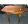 Image 1 : Drop Leaf Carved Coffee Table