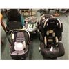 Image 1 : Five assorted baby Car seats