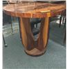 Image 1 : Burr Walnut Pedestal Table (Approximately 31in Diameter)
