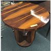 Image 2 : Burr Walnut Pedestal Table (Approximately 31in Diameter)