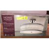 Image 1 : Home Decorators LED semi-flush mount fixture, model 1001-026-193, box damage claim