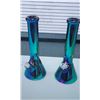 Image 1 : Group of 6 Glass Water Bongs with Stems and bowls