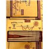 Image 2 : Lot of 2 Boxes Full of Hornet Cone Natural Unrefined Rolling Papers (12 in Each Package)