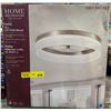 Image 2 : 4 LED 16in Flush Mount Light Fixtures (Box Damage Claim)