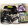 Image 2 : X-Box 360, 10 games, and Muse headphones, estate goods