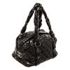 Image 2 : Chanel Black Calfskin Vintage Shoulder Bag