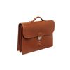Image 2 : Hermes Brown Leather Sac A Depeches Briefcase