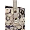 Image 5 : Chanel White Navy Emotion Camellia Printed Nylon Shopping Tote Bag