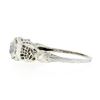 Image 7 : Antique Art Deco 18k Gold 1.03 ctw GIA European Diamond Filigree Engagement Ring