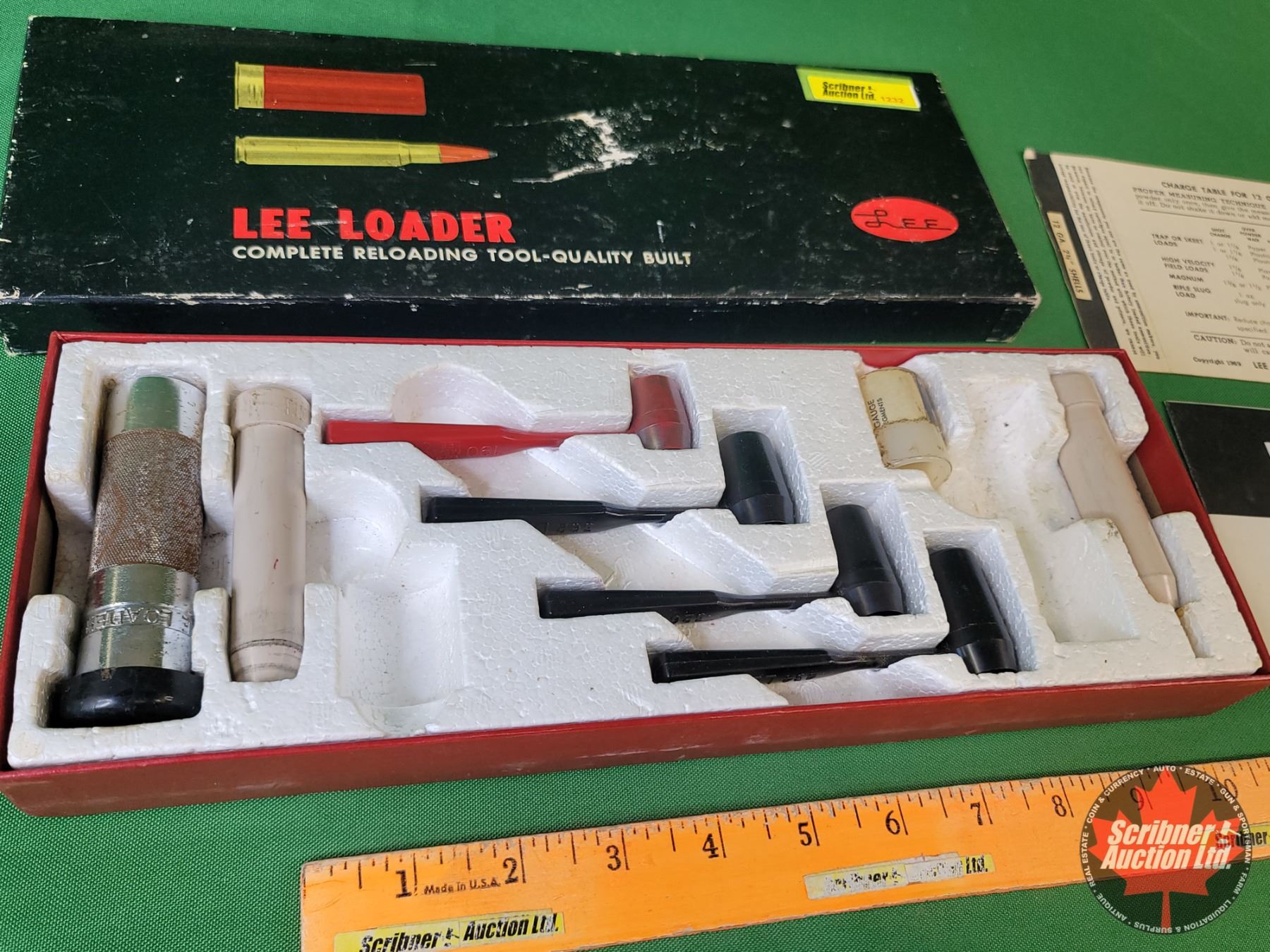 Lee Loader Complete Reloading Tool Kit for Shotgun Shells (SEE PICS!)
