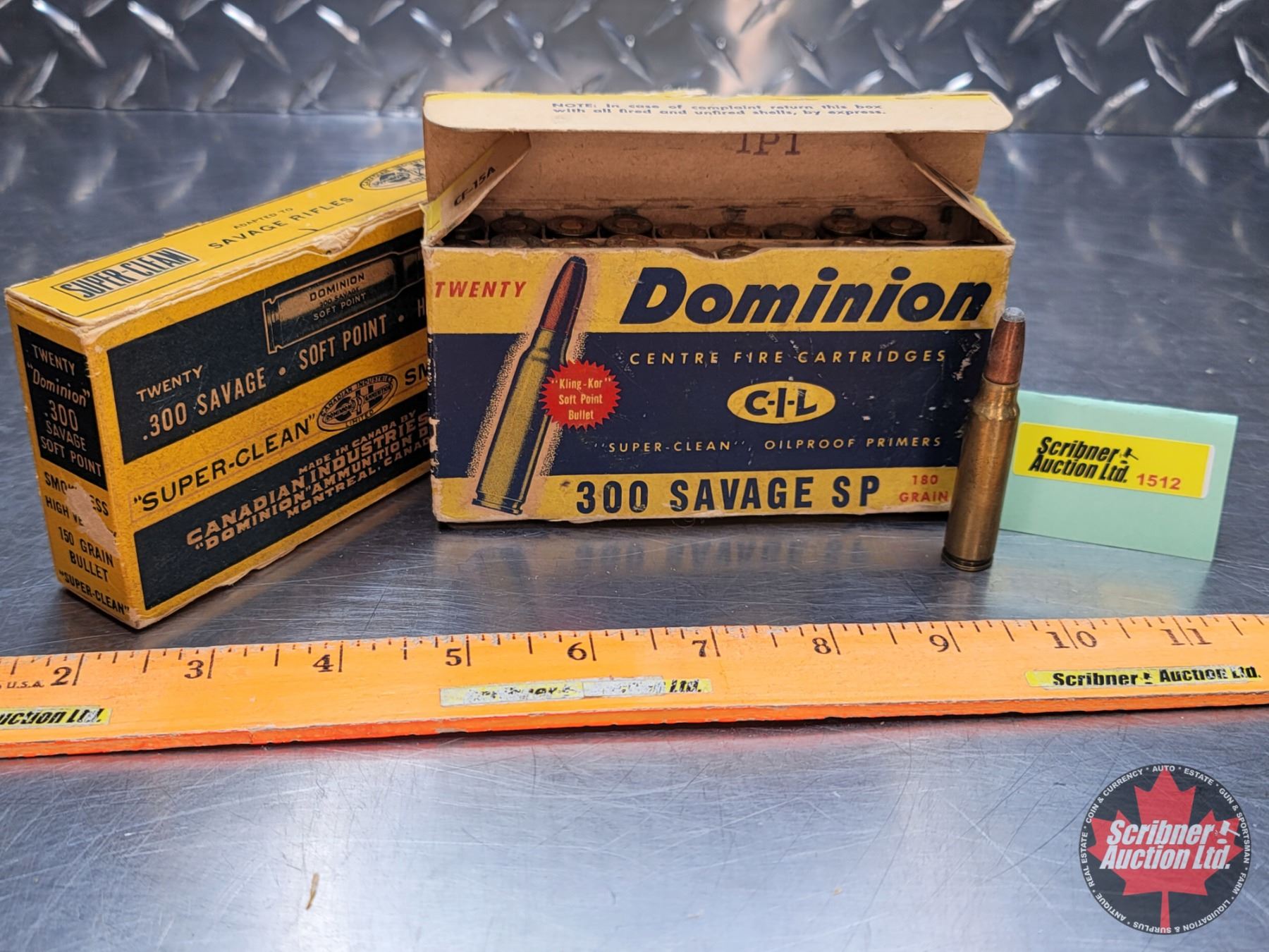 AMMO: Vintage : CIL Dominion 300 Savage SP (2 Boxes of 20 = 40 Rnds ...