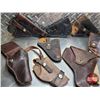 Image 3 : Variety of Leather Pistol/Handgun Holsters (8) (SEE PICS!)