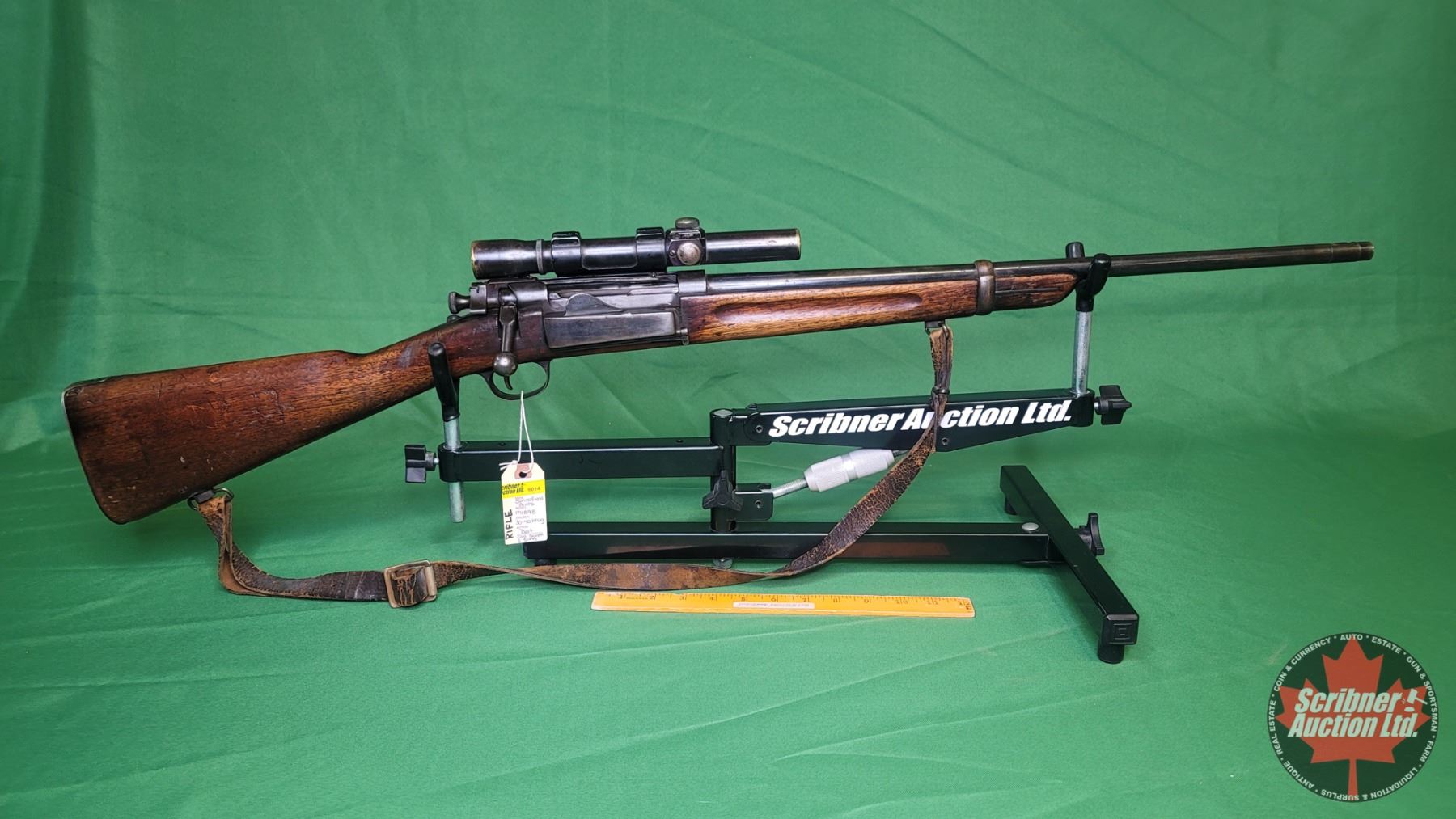 RIFLE: Springfield Arms M1898 Bolt Action 30-40 Krag (c/w Sling ...