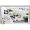 Image 1 : MIKASA BONE CHINA SET OF 40 PIECES