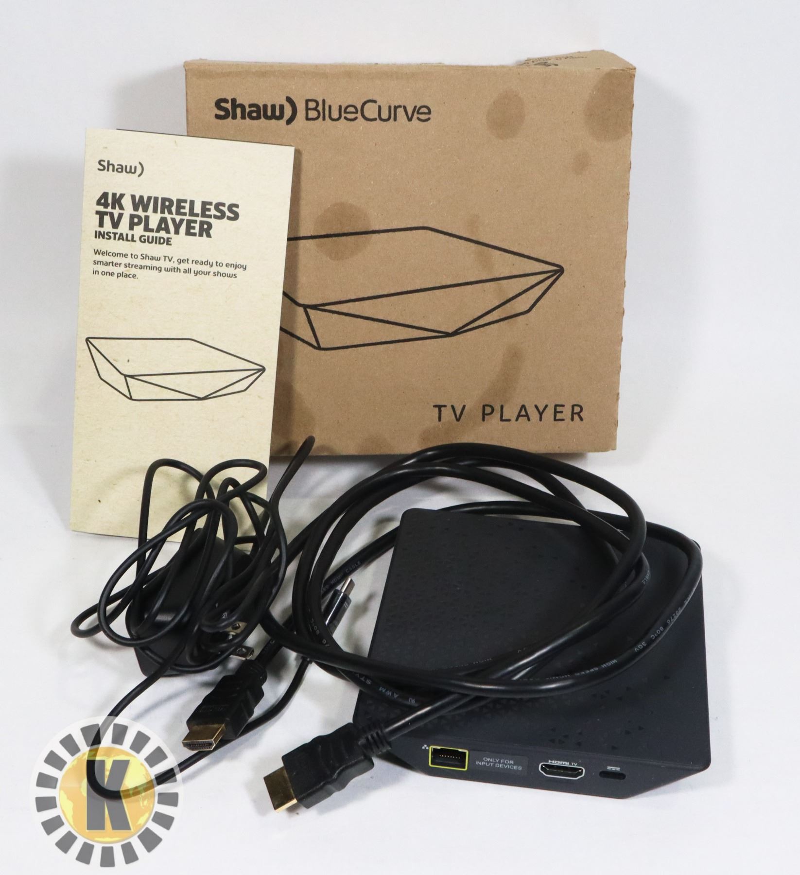 USED SHAW BLUE CURVE TV PLAYER MODEL XI6-T