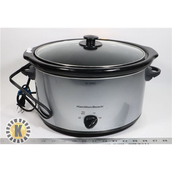 HAMILTON BEACH SLOW COOKER