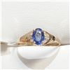 Image 1 : 10K YELLOW GOLD NATURAL CEYLON SAPPHIRE(1CT)