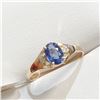 Image 2 : 10K YELLOW GOLD NATURAL CEYLON SAPPHIRE(1CT)