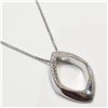 Image 3 : SILVER DIAMOND NECKLACE