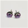Image 1 : SILVER CRYSTAL EARRINGS